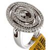 Image 1 : 18K White Gold Jewelry 0.72ctw Diamond Ring