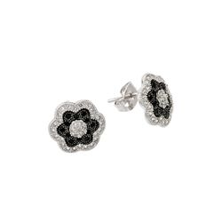 Silver Earrings .925 Ladies Sterling Jewelry bge00241