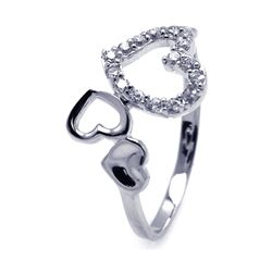 Silver Rings .925 Ladies Sterling Jewelry aar0075
