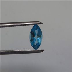 Loose Natural Swiss Blue Marquee Topaz 10mm x 5mm