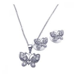Silver Necklace .925 Ladies Sterling Jewelry bgs00091