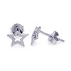 Image 1 : Silver Stud Earrings .925 Sterling Jewelry ste00747