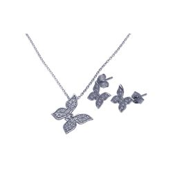 Silver Necklace .925 Ladies Sterling Jewelry sts00281