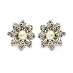 Silver Stud Earrings .925 Sterling Jewelry bge00214