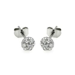 Silver Stud Earrings .925 Sterling Jewelry bge00229