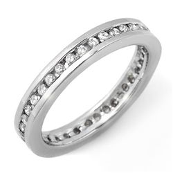 Natural 0.50 ctw Diamond Ring Jewelry 10K White Gold