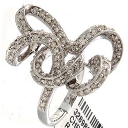 14K White Gold Jewelry 1.21ctw Diamond Ring