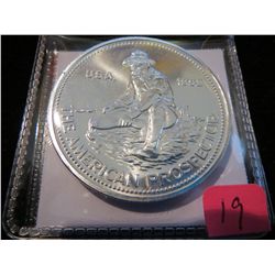 1982 Englehard 1 Troy Oz. .999 Silver