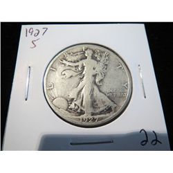 1927S Walking Liberty Half Dollar