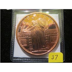 Standing Liberty 1oz .999 Fine Copper