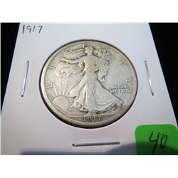1917 Walking Liberty Half Dollar