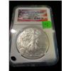 Image 1 : 2013 American Silver Eagle -NGC BU