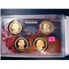 Image 1 : 2007S US Presidential US Dollars Set, Washington, Adams,Jefferson & Madison -Proofs with box