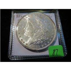 1885O Morgan Silver Dollar