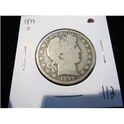 1899O Barber Half Dollar - better date