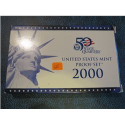 2000S US Mint Set "Proof" 10 coins