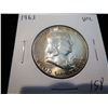 Image 1 : 1963 Franklin Half Dollar - UNC