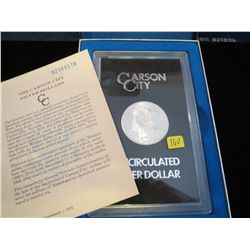 1882CC Morgan Silver Dollar - UNC GSA w/BOX and COA