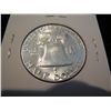Image 2 : 1955 Franklin Half Dollar UNC  - key date