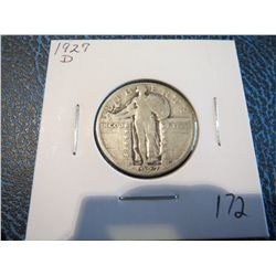 1927D Standing Liberty Quarter - better date