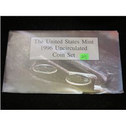 1996 P&D US Mint Coin Set w/ 1996-W Roosevelt Dime