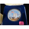 Image 1 : 2001 American Silver Eagle .999 Silver **In Memory Of 9/11** w/Box and COA