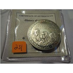 2000 Signing of the Declaration of Independence $5 Republic of Liberia Commemorative