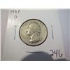 Image 1 : 1937D Washington Silver Quarter