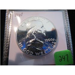 1960 Franklin Half Dollar - Proof