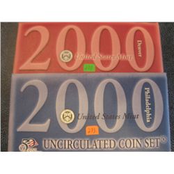 2000 P & D US Mint Set - UNC