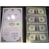 Image 1 : 2009 Uncut Sheet of Four $1 Bills w/COA and nice Album