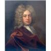 Image 1 : Attributed to Jonathan Richardson (1665 - 1745) - oil on canvas, head and shoulder portrait of Wi...