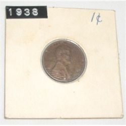 1938 LINCOLN WHEAT CENT *NICE EARLY U.S. PENNY*!!