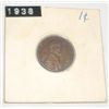 Image 1 : 1938 LINCOLN WHEAT CENT *NICE EARLY U.S. PENNY*!!