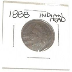1888 INDIAN HEAD PENNY *NICE EARLY U.S. PENNY*!!