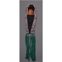 PLAINS INDIAN DOLL CRADLE