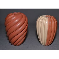 TWO JEMEZ POTTERY VASES