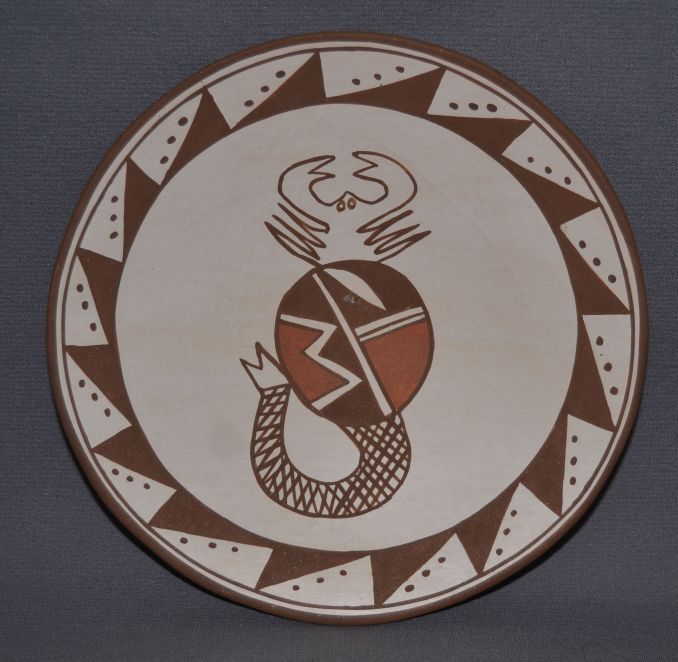 ACOMA POTTERY PLATE