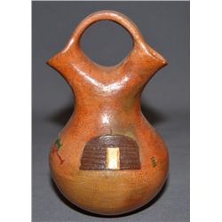 NAVAJO POTTERY WEDDING VASE