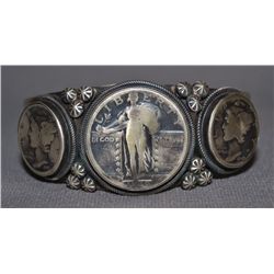 NAVAJO SILVER BRACELET