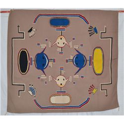 NAVAJO PICTORIAL TEXTILE