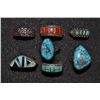 Image 1 : SEVEN NAVAJO SILVER RINGS