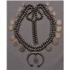 Image 1 : NAVAJO SILVER SQUASH BLOSSOM NECKLACE