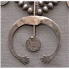 Image 5 : NAVAJO SILVER SQUASH BLOSSOM NECKLACE