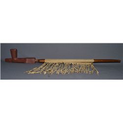 PLAINS INDIAN PIPE AND STEM