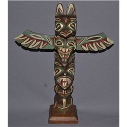 NORTH WEST COAST TOTEM POLE