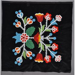 PLAINS INDIAN BEADED PILLOW COVER