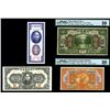 Image 1 : Interesting and High Grade Chinese Banknote Quartet.