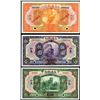 Image 1 : Bank of Communications, 1927 Specimen Issue Trio.