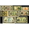Image 1 : Central Bank of Manchukuo, 1935 to 1945 Issue Banknote Assortment.